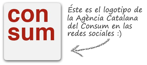 Logotipo de la Ag�ncia Catalana del Consum en las redes sociales